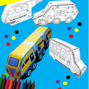 Image for STEM Fun: Colour & Build Challenge